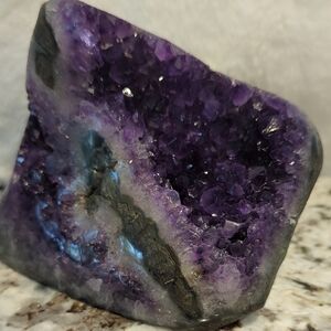 Amethyst Crystal mineral display